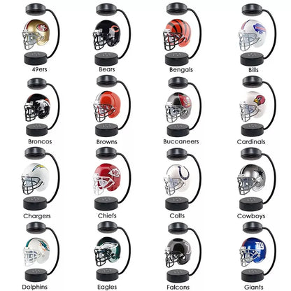 Magnetic Levitating Sports Helmet Display